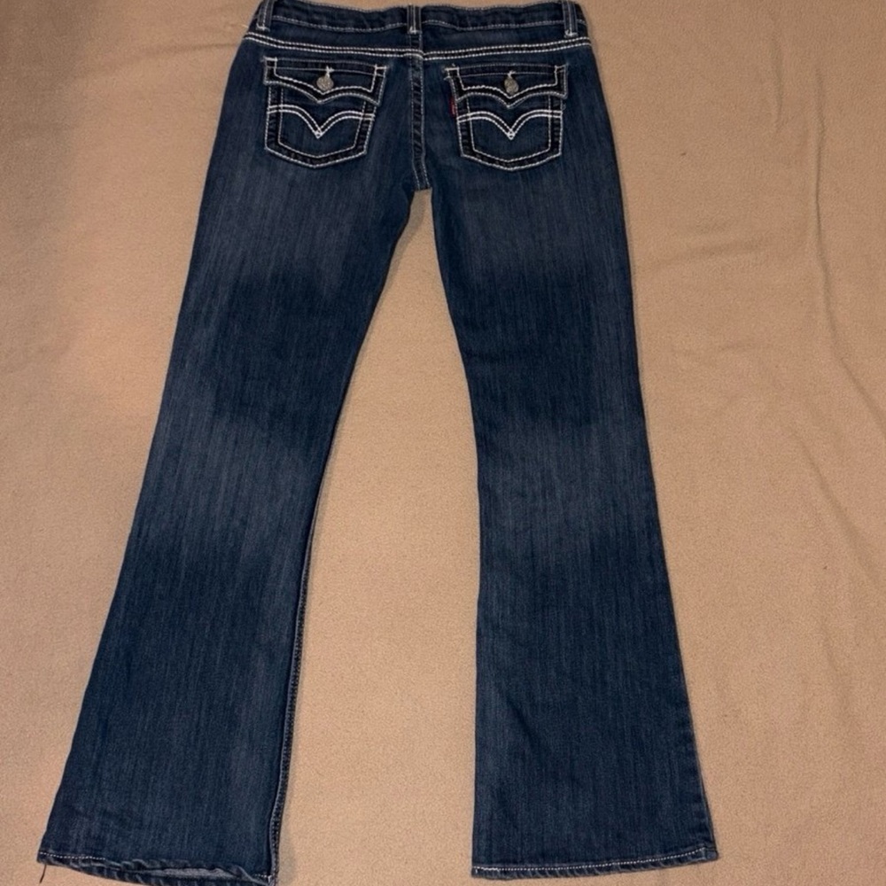 Girls Levi's Blue Flare Jeans